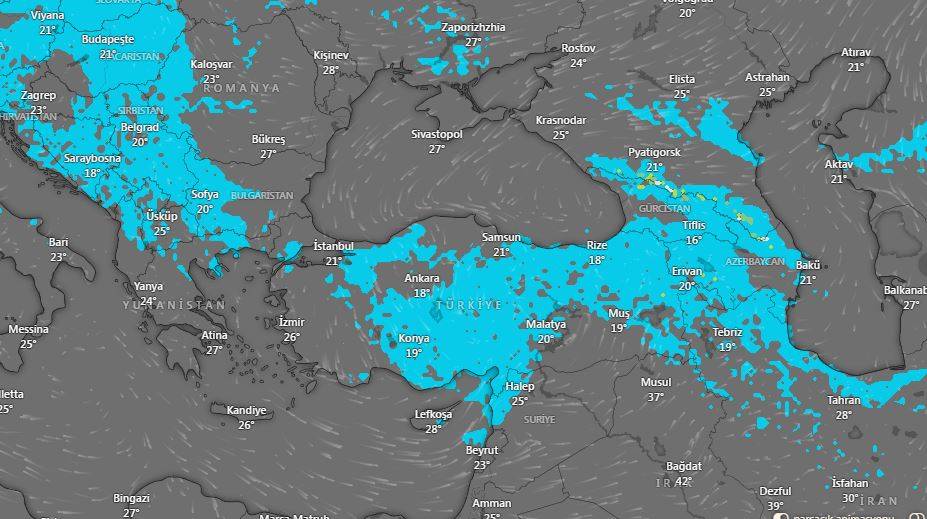 Meteorolojiden bölge ve saat verip uyardı! Fırtına geliyor 1